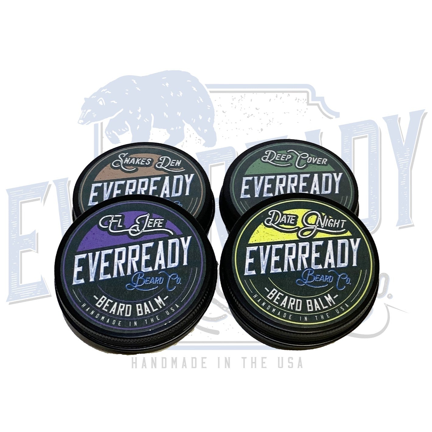 BEARD BALM EverReady Beard Co BEARD BALM 4 PACK