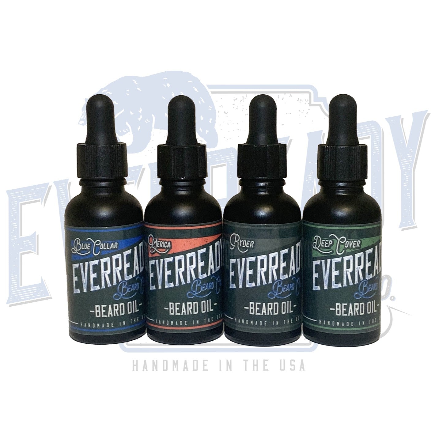 BEARD OIL BEARD OIL 4 PACK EverReady Beard Co