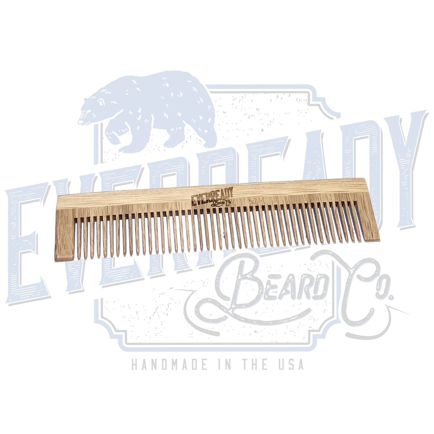 BAMBOO COMB EVERREADY MINI BAMBOO COMB EverReady Beard Co