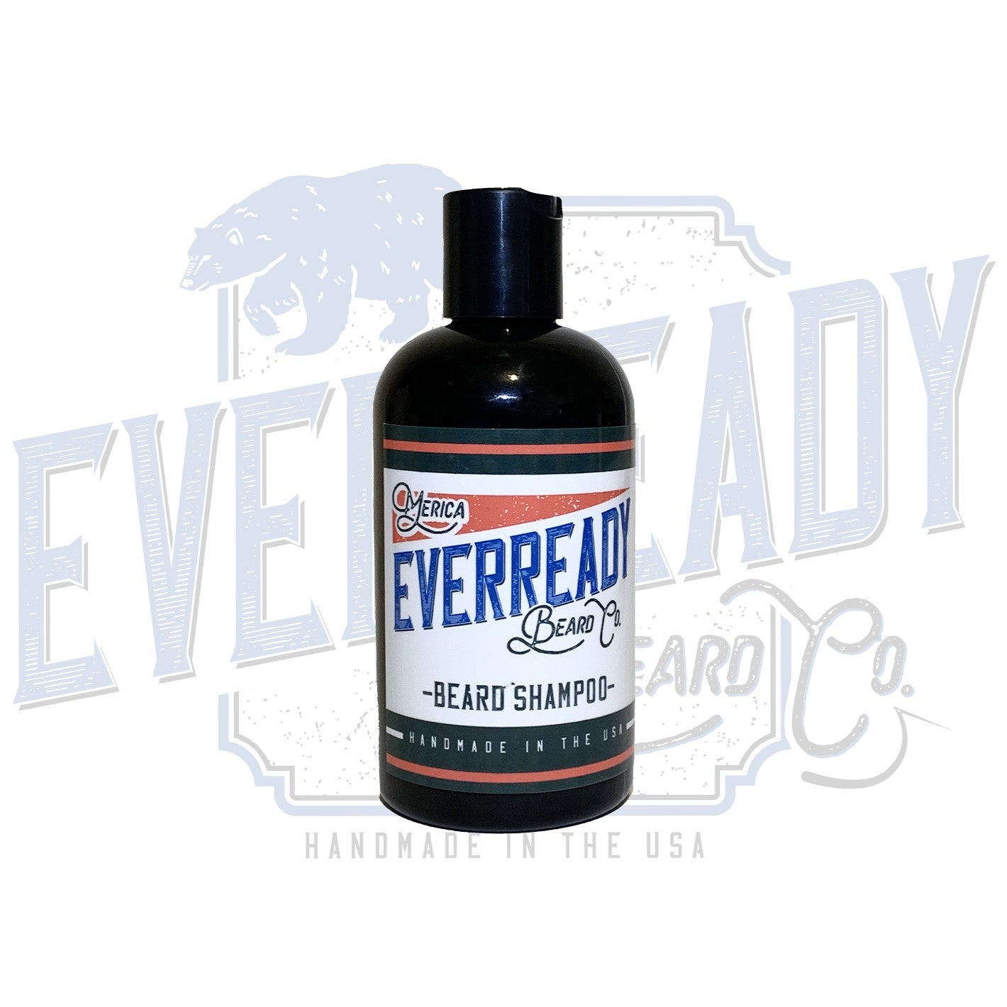 BEARD SHAMPOO EverReady Beard Co MERICA - BEARD SHAMPOO
