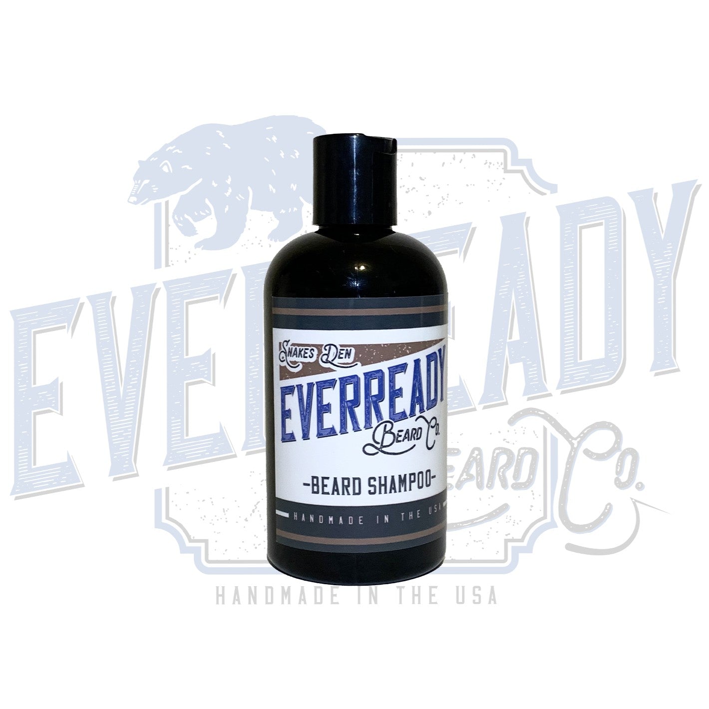 BEARD SHAMPOO EverReady Beard Co SNAKES DEN - BEARD SHAMPOO