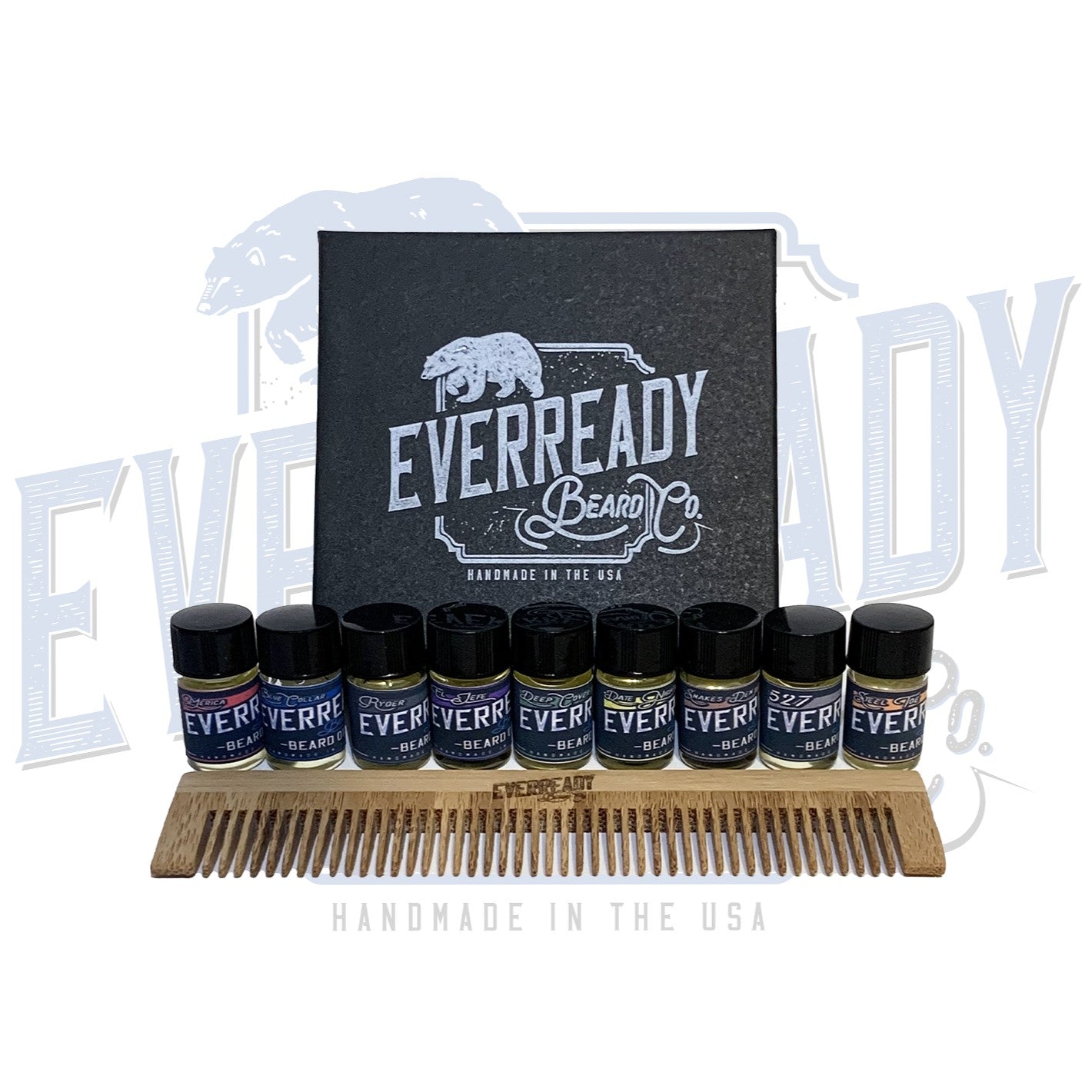 BEARD OIL BEARD OIL SAMPLE PACK EverReady Beard Co